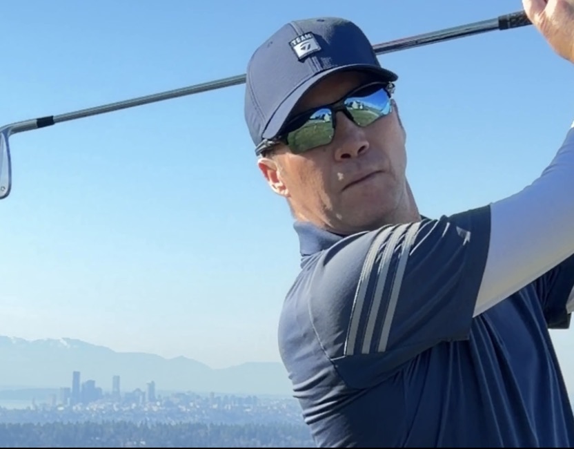 Matt LeDoux teaching golf at The Golf Club at Newcastle